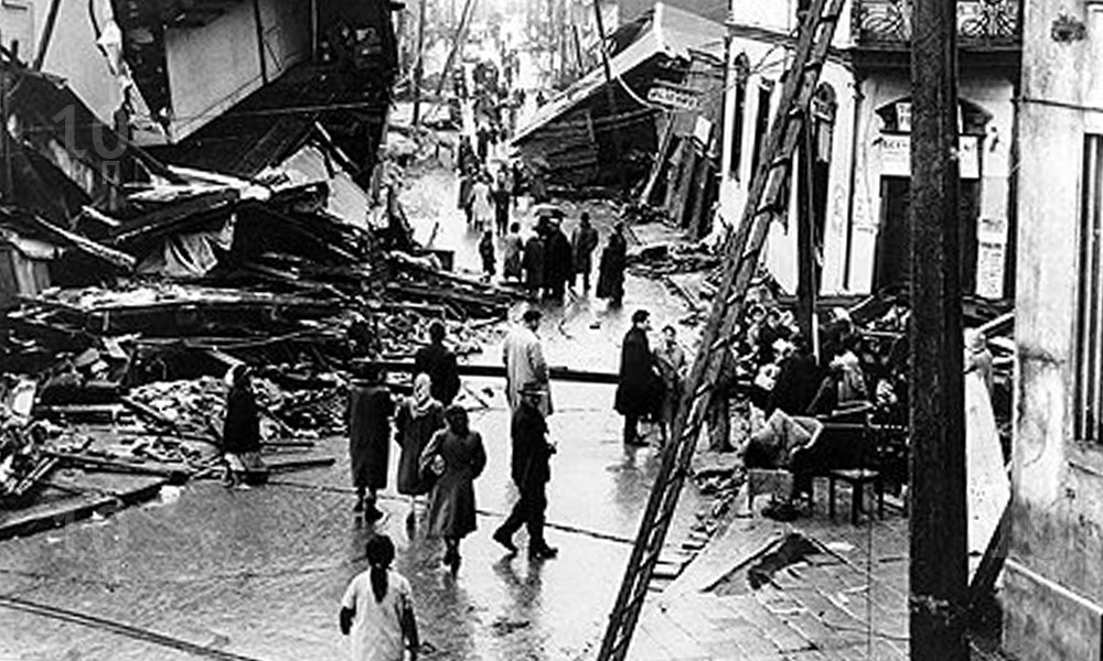 Самое страшное землетрясение в мире. Великое Чилийское землетрясение 1960. Вальдивия землетрясение 1960. 22 Мая 1960 Вальдивия, Чили.