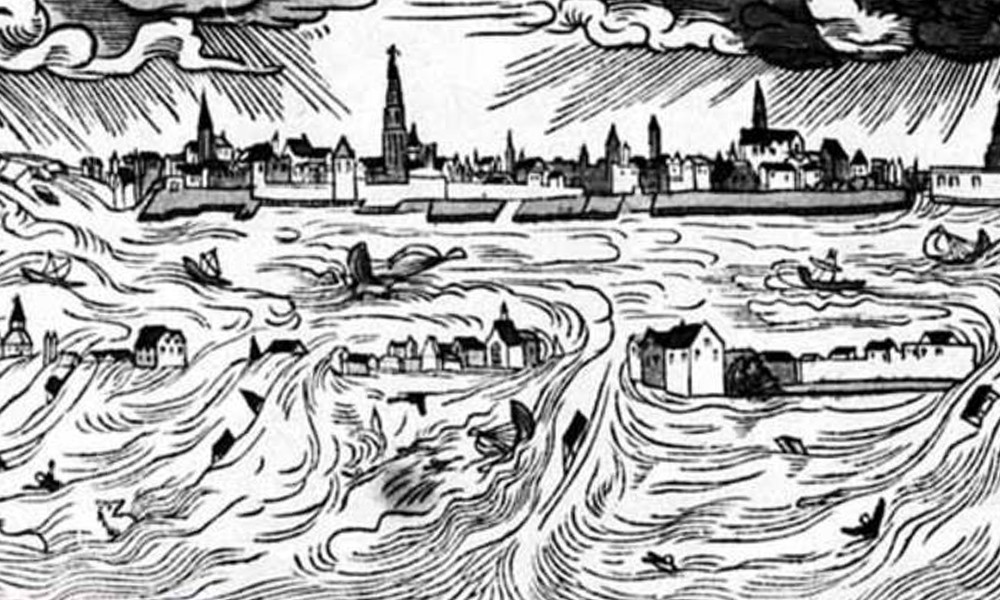 Наводнение Бурхарди, 1634 год